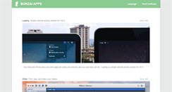 Desktop Screenshot of bonzaiapps.com